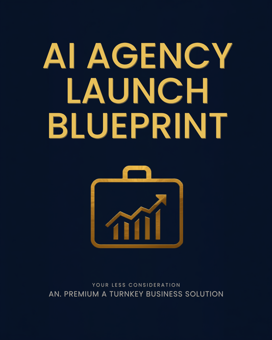 AI Agency Launch Blueprint — product cover